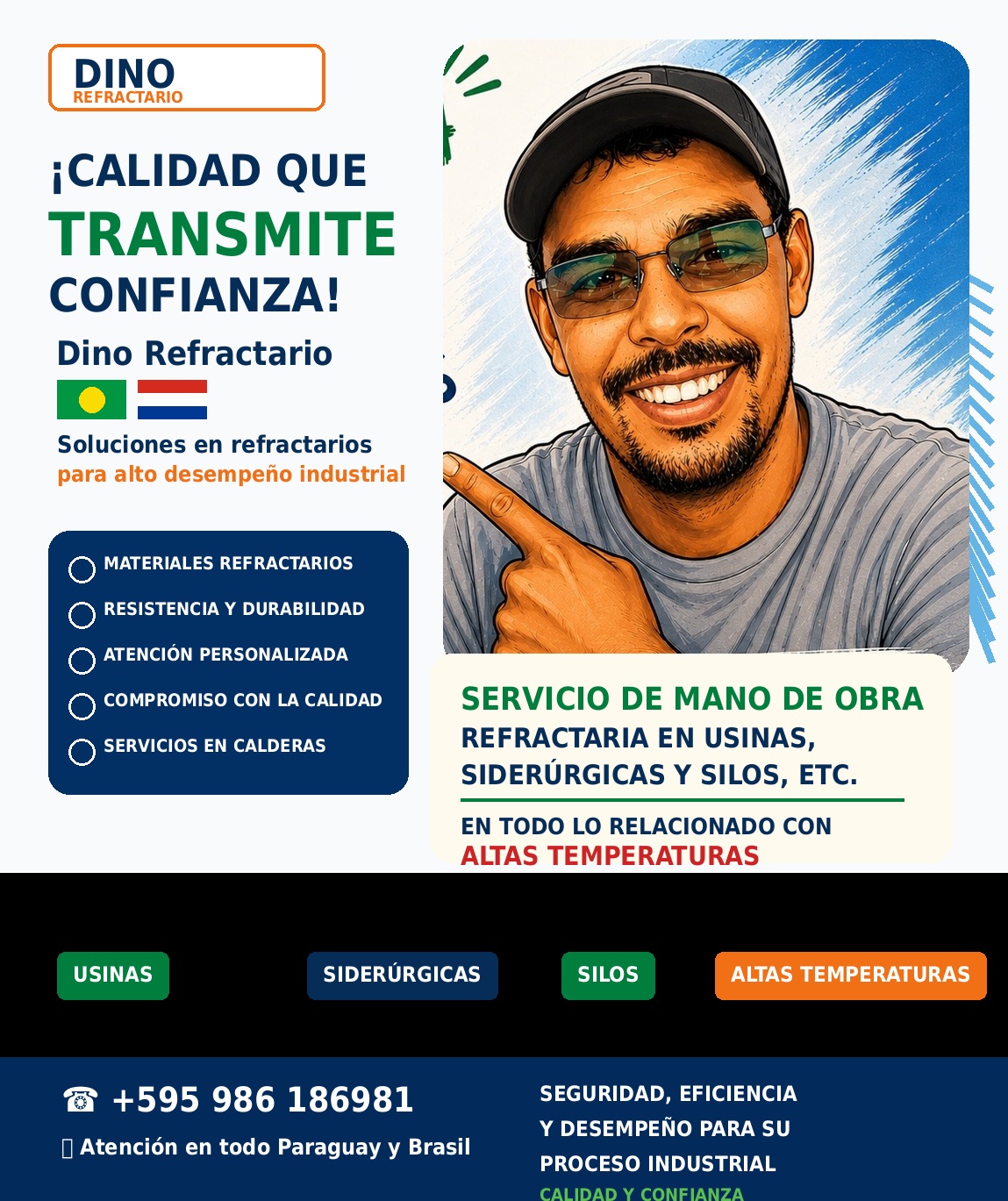 Serviço Dino Refratário